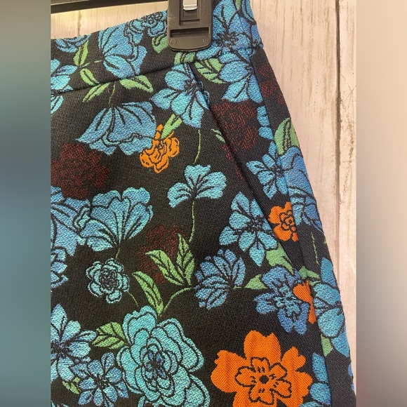 Loft Floral Skirt Size 0 - Picture 3 of 10